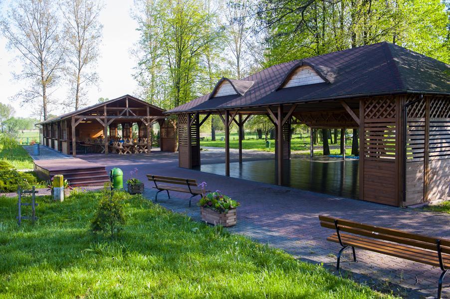 Zacisze Nad Nida Resort Pinczow Exterior foto